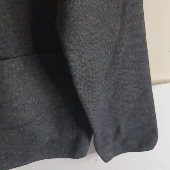 Men's Gray Button-Up Sweater - Picture 8 of 14